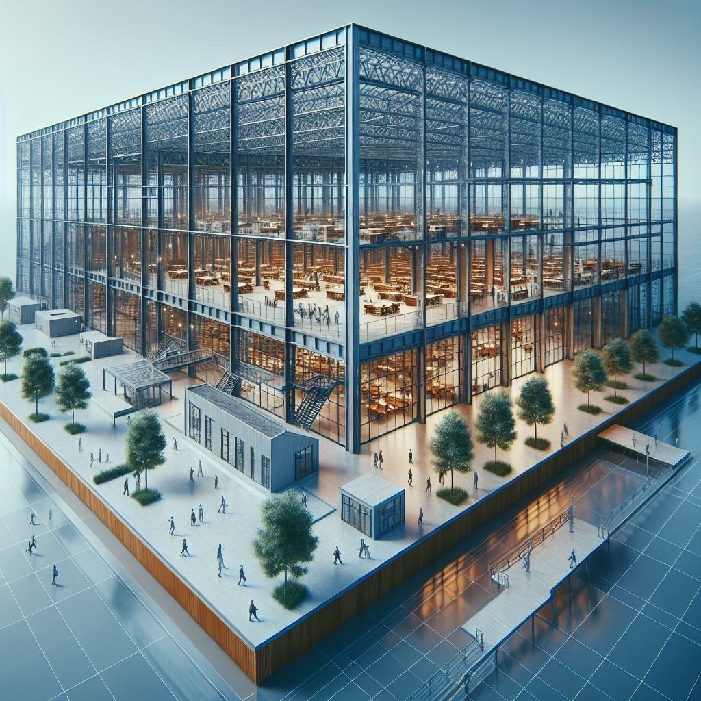 Czy hala stalowa nadaje się na budynek biurowy?