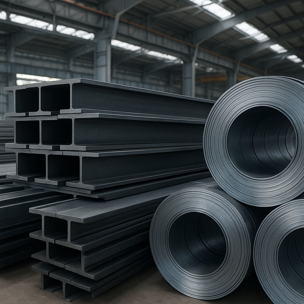 Jaką stal wykorzystuje się przy produkcji hal stalowych?